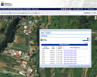 Actualización del servicio de Fototeca en IDECanarias